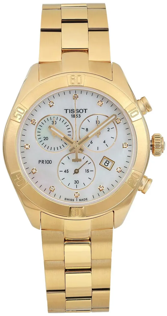 Tissot PR 100 T101.917.33.116.01 38mm Stainless steel White