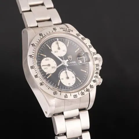 Tudor Oysterdate Big Block 94300 40mm Stainless steel Silver 10