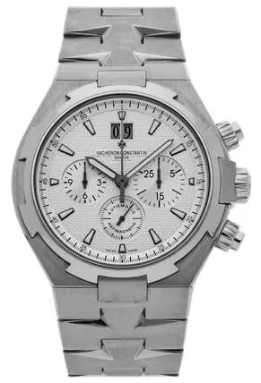 Vacheron Constantin Overseas Chronograph 49150/B01A-9095 42mm Stainless steel Silver