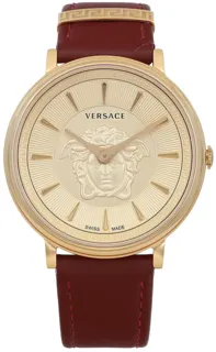 Versace Medusa VE8103821 Stainless steel Golden