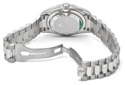 Rolex Day-Date 36 18239G 36mm White gold Silver 3