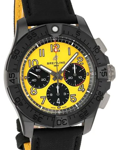 Breitling Avenger SB0147101I1X2 44mm Black ceramic Yellow