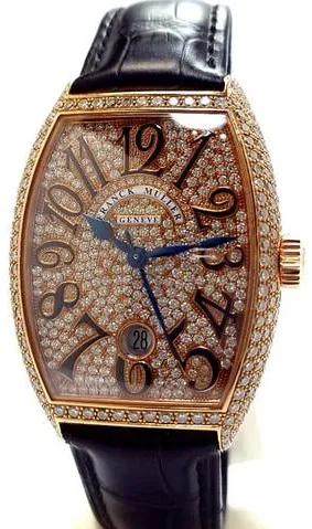 Franck Muller Cintree Curvex 7851 SC DT D CD 5N 36mm Rose gold Gold