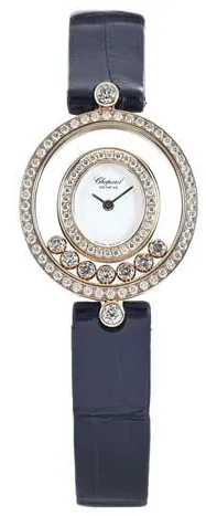 Chopard Happy Diamonds 204292-5236 28.8mm Rose gold White