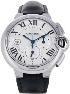 Cartier Ballon Bleu W6920003 Steel Silver Roman Numeral