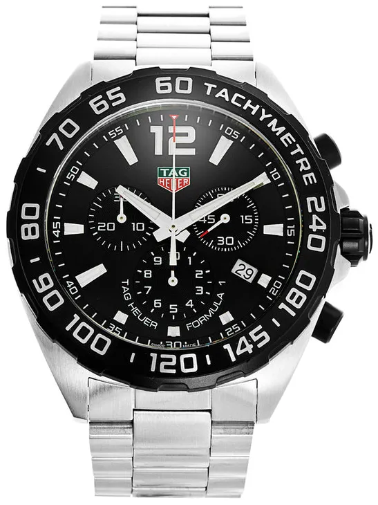 TAG Heuer Formula 1 Quartz CAZ1010.BA0842 43mm Stainless steel Black