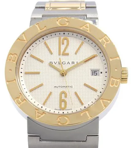 Bulgari Bulgari BB38SG 38mm Yellow gold and Stainless steel Silver