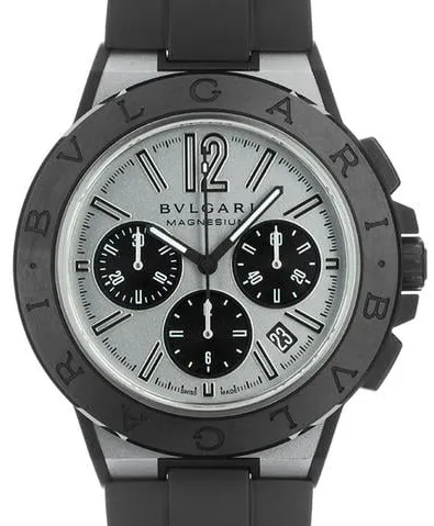 Bulgari Diagono DG42WSMCVDCH 42mm Magnesium Silver