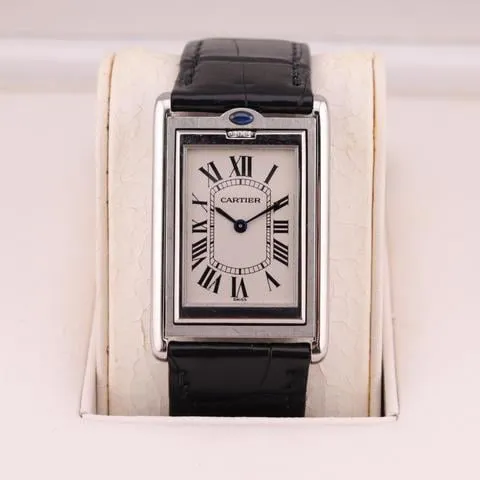 Cartier Tank 2390 25mm Stainless steel White