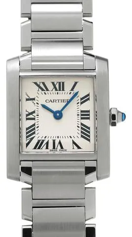 Cartier Tank Française W51008Q3 20mm Stainless steel Silver