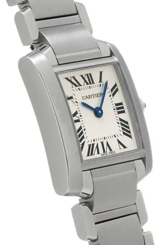 Cartier Tank Française W51008Q3 20mm Stainless steel Silver 2