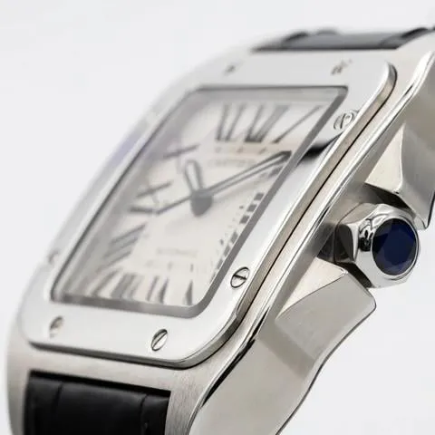 Cartier Santos 100 2656 41mm Stainless steel White 8