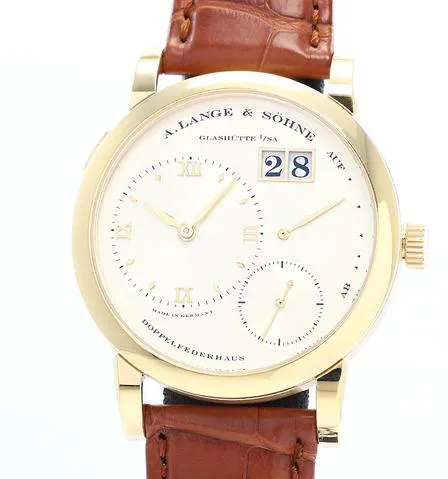 A. Lange & Söhne Lange 1 101.021 Yellow gold Silver