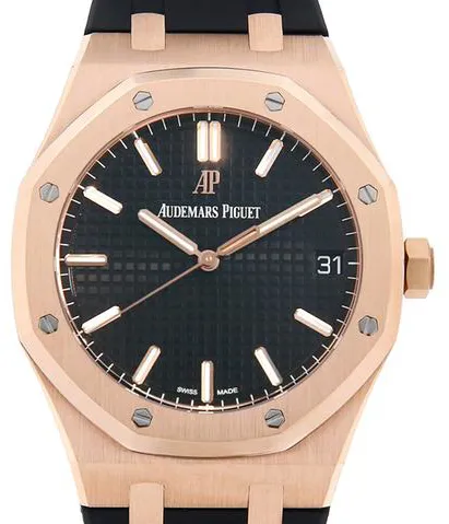 Audemars Piguet Royal Oak 15500OR.OO.D002CR.01 41mm Rose gold Black