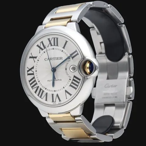 Cartier Ballon Bleu 42mm W69009Z3 42mm Yellow gold and Stainless steel Silver 1