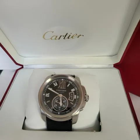 Cartier Calibre de Cartier 3299 42mm Stainless steel Black