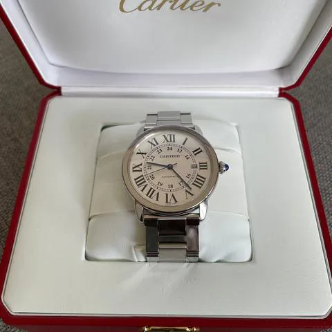 Cartier Ronde Solo de Cartier 3802 42mm Stainless steel Silver 1