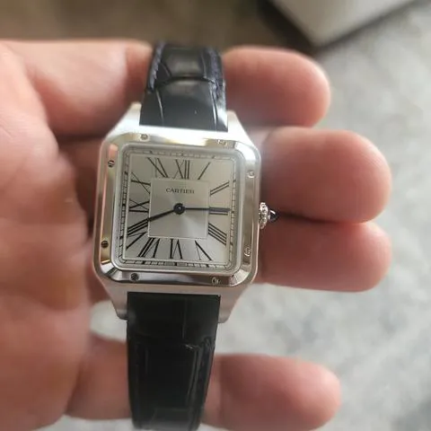 Cartier Santos Dumont WSSA0022 43.5mm Silver