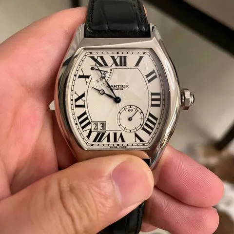 Cartier Tortue W1545851 38mm White gold White 6