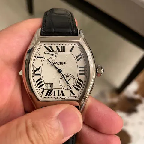 Cartier Tortue W1545851 38mm White gold White 7