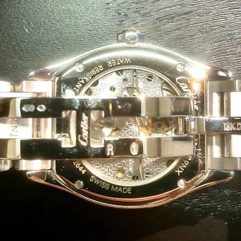 Cartier Tortue WA503851 43mm White gold Silver 5