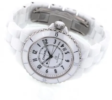 Chanel J12 H5700 38mm White ceramic White 1