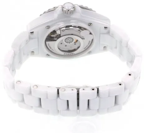 Chanel J12 H5700 38mm White ceramic White 2