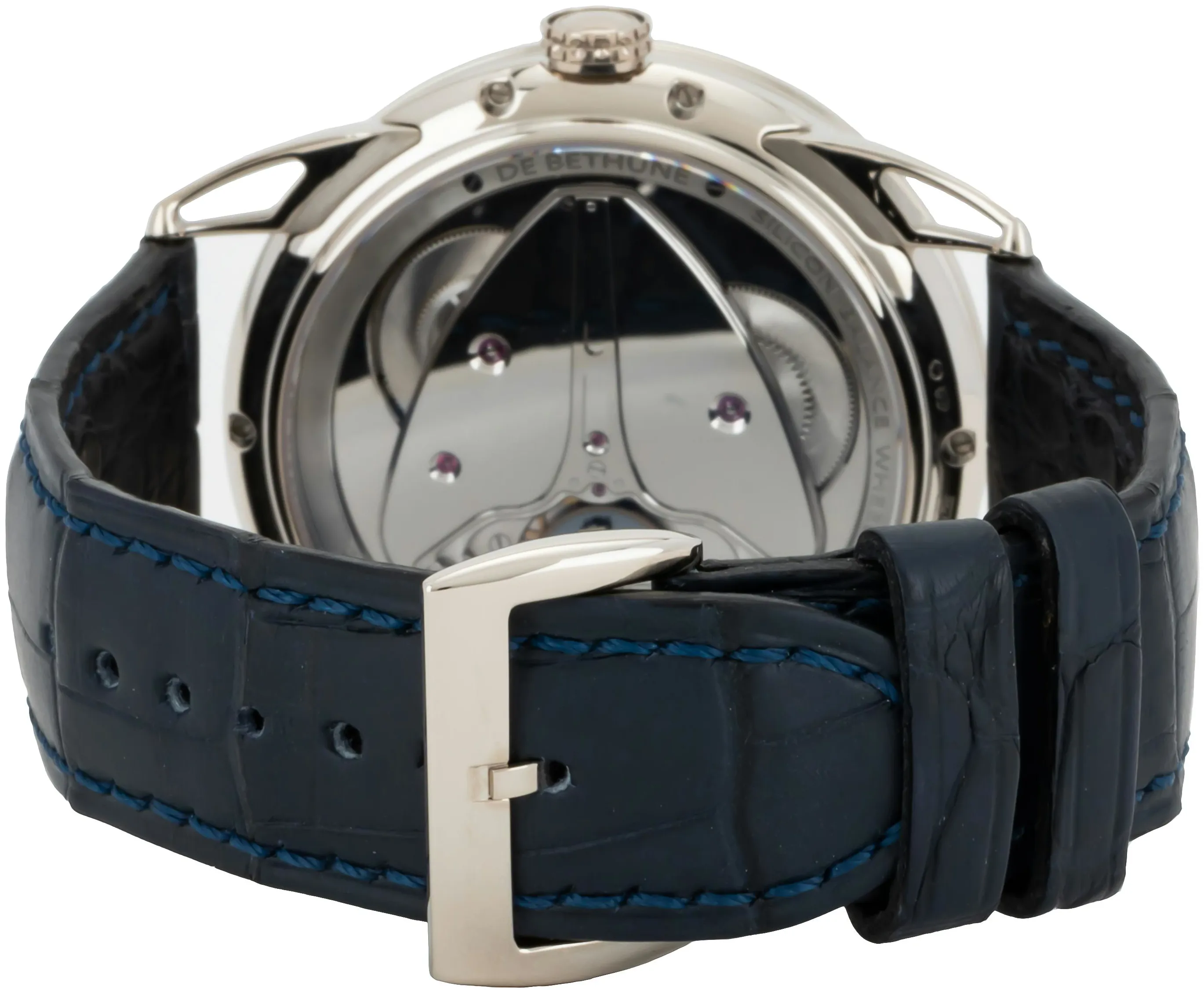 De Bethune DB25 DB25LWS3V2 44mm White gold Blue 3