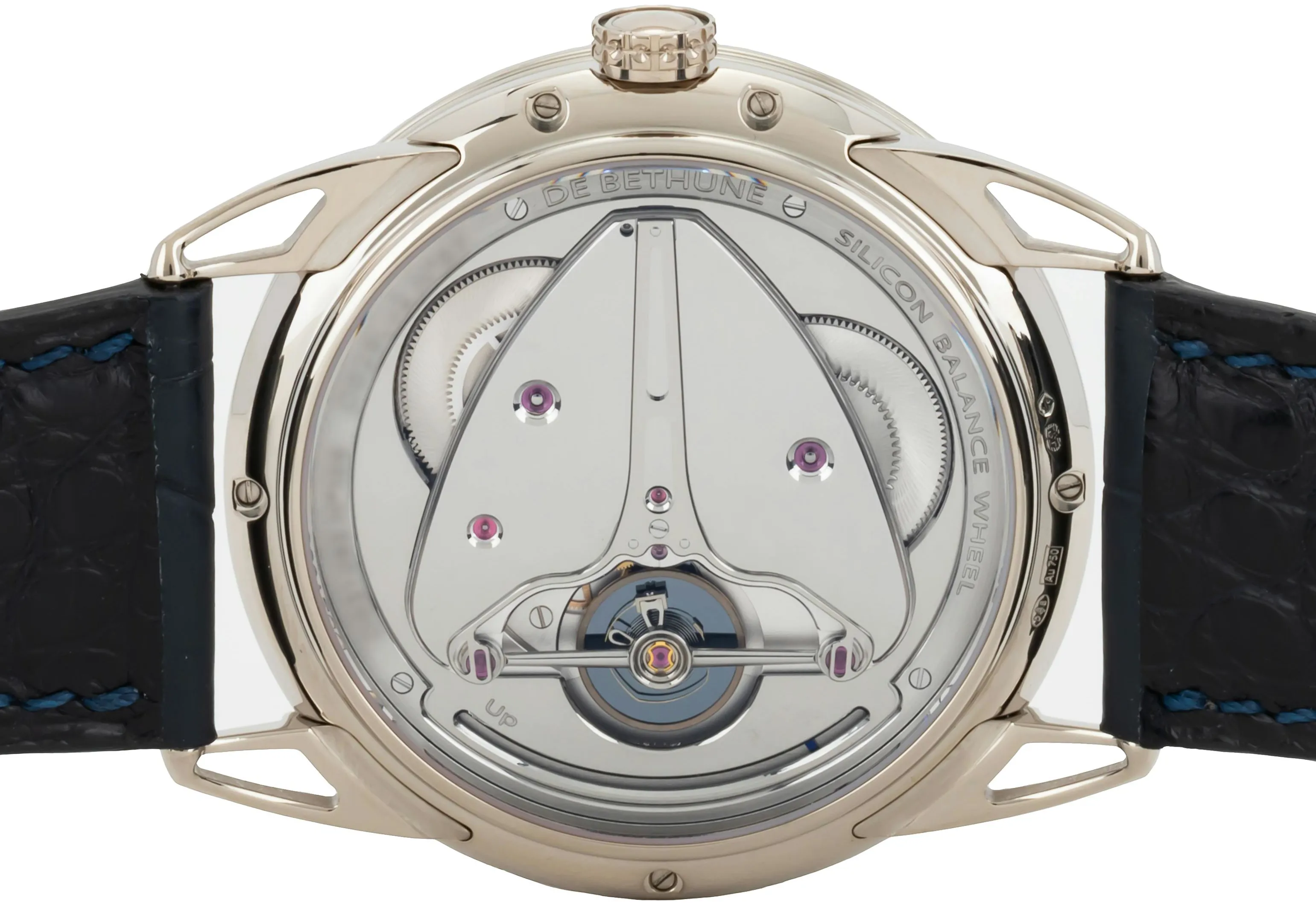 De Bethune DB25 DB25LWS3V2 44mm White gold Blue 4