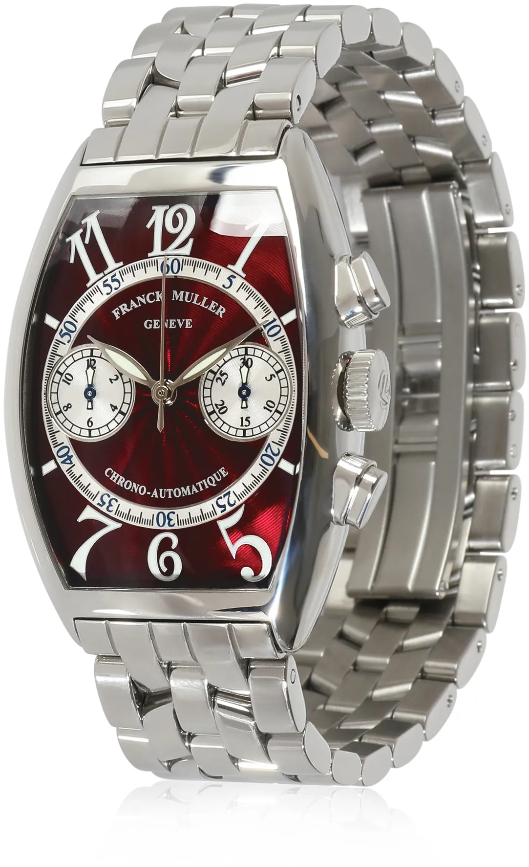 Franck Muller Casablanca 5850 30mm Stainless steel Red