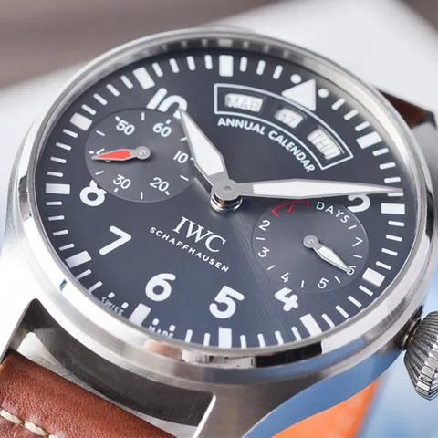 IWC Big Pilot IW502702 46.2mm Stainless steel Gray 2