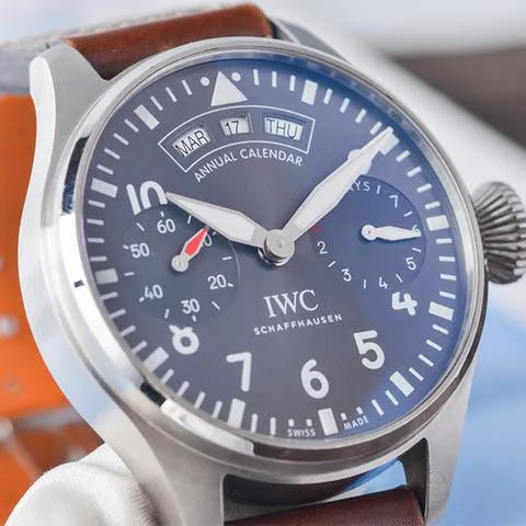 IWC Big Pilot IW502702 46.2mm Stainless steel Gray 10