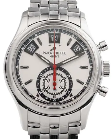 Patek Philippe Annual Calendar Chronograph 5960/1A-001 40.5mm Stainless steel Silver