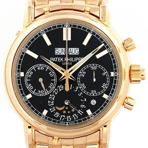 Patek Philippe Perpetual Calendar Split-Seconds Chronograph 5204/1R-001 40mm Rose gold Black 1