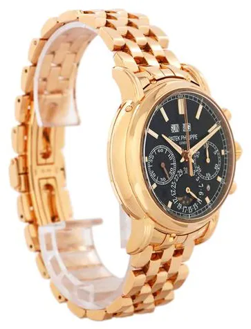 Patek Philippe Perpetual Calendar Split-Seconds Chronograph 5204/1R-001 40mm Rose gold Black 2