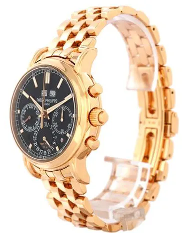 Patek Philippe Perpetual Calendar Split-Seconds Chronograph 5204/1R-001 40mm Rose gold Black 3