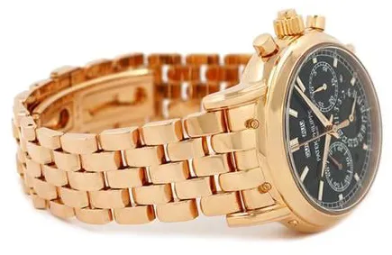 Patek Philippe Perpetual Calendar Split-Seconds Chronograph 5204/1R-001 40mm Rose gold Black 10