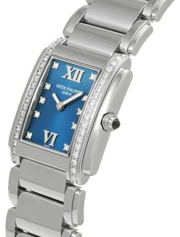 Patek Philippe Twenty~4 4910/10A-012 25mm Stainless steel Blue 1