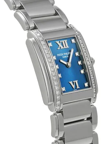 Patek Philippe Twenty~4 4910/10A-012 25mm Stainless steel Blue 2