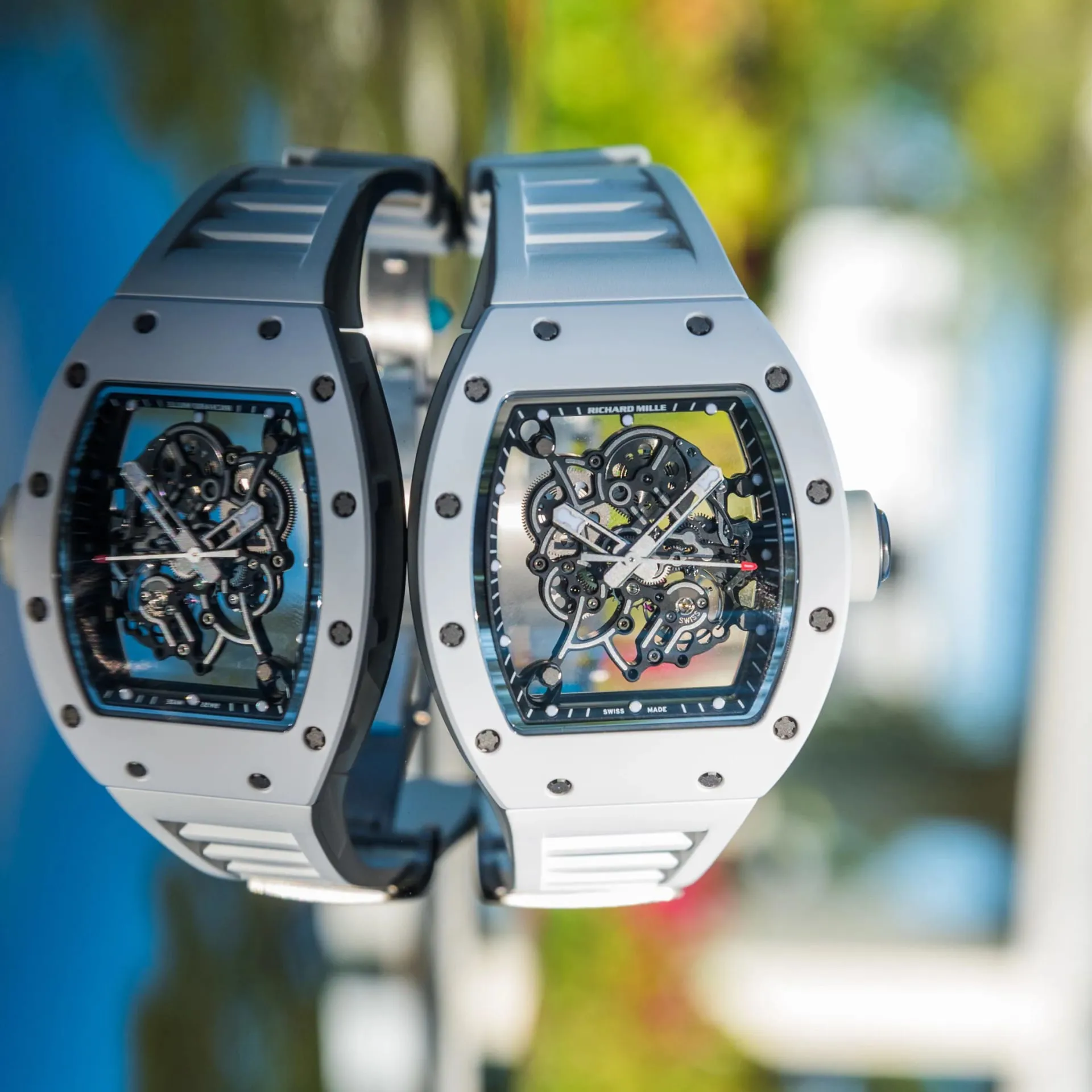 Richard Mille RM 055 RM 055 50mm Titanium Skeletonized