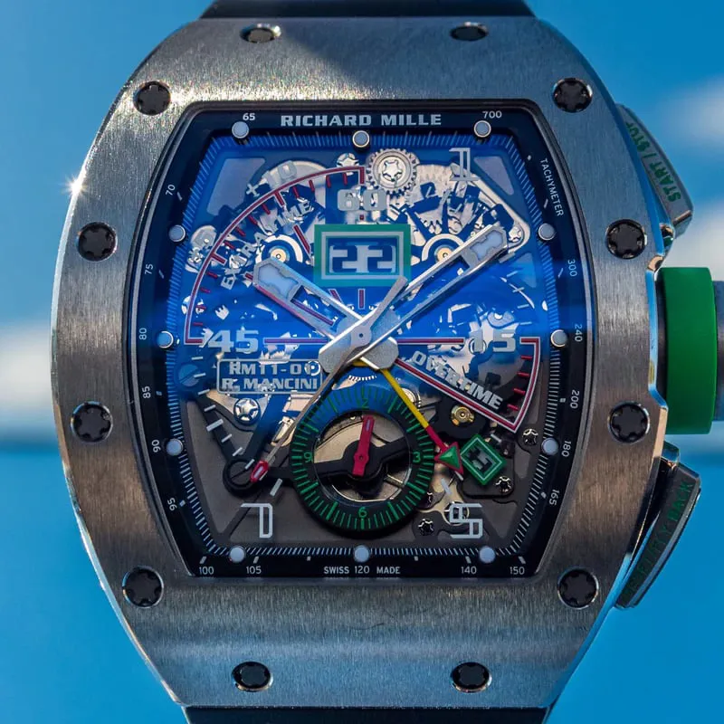 Richard Mille RM 11-01 RM11-01 50mm Titanium Skeletonized