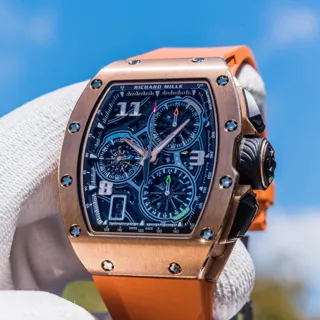 Richard Mille RM72-01 RM72-01 38.5mm Rose gold Black