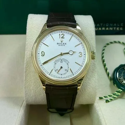 Rolex 1908 52508 39mm Yellow gold White