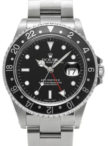 Rolex GMT-Master II 16710 40mm Stainless steel Black