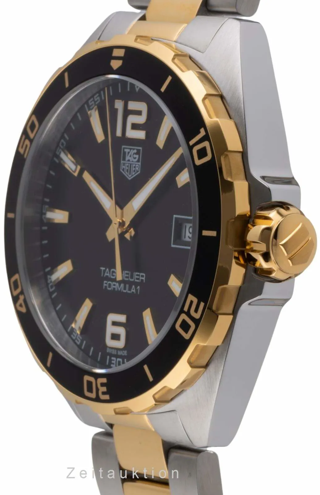 TAG Heuer Formula 1 Quartz WAZ1121.BB0879 42mm Yellow gold and Stainless steel Black 5