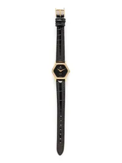 Universal Genève 12164 Diamond and 18k yellow gold Black