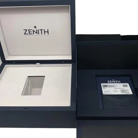 Zenith Chronomaster Sport 03.3105.3600/52.M3100 41mm Stainless steel Blue 8