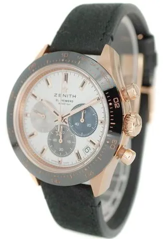 Zenith Chronomaster Sport 18.3100.3600/69.C920 41mm Rose gold Silver 1