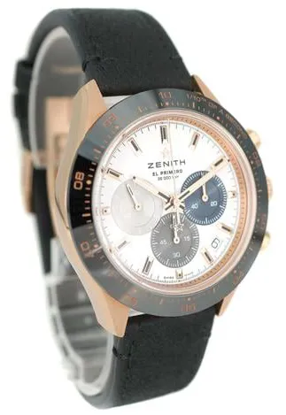 Zenith Chronomaster Sport 18.3100.3600/69.C920 41mm Rose gold Silver 2