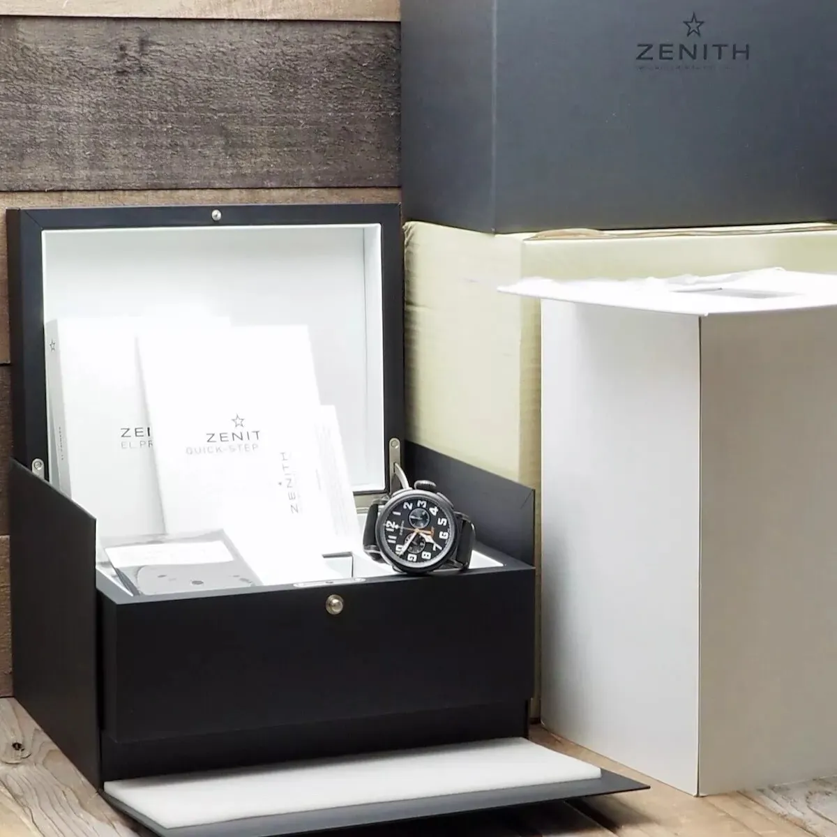 Zenith Pilot 11.2432.4069/21.C900 45mm Stainless steel Black 7